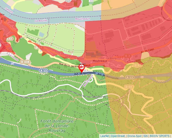 Carte Géoportail pour les drones de loisir