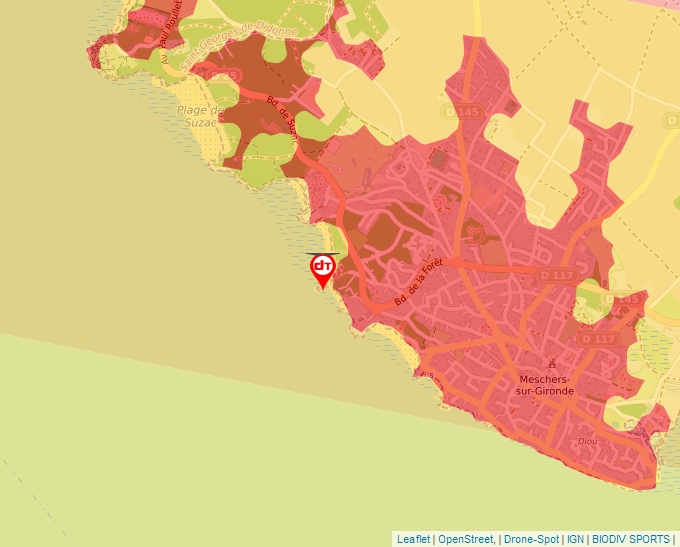 Carte Géoportail pour les drones de loisir