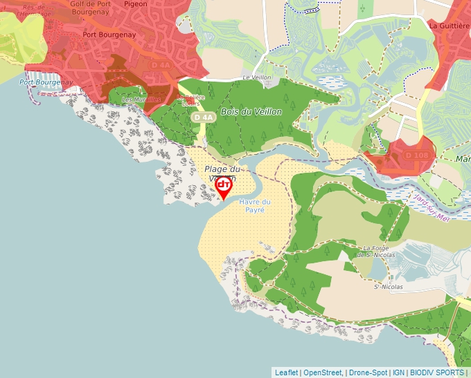 Carte Géoportail pour les drones de loisir