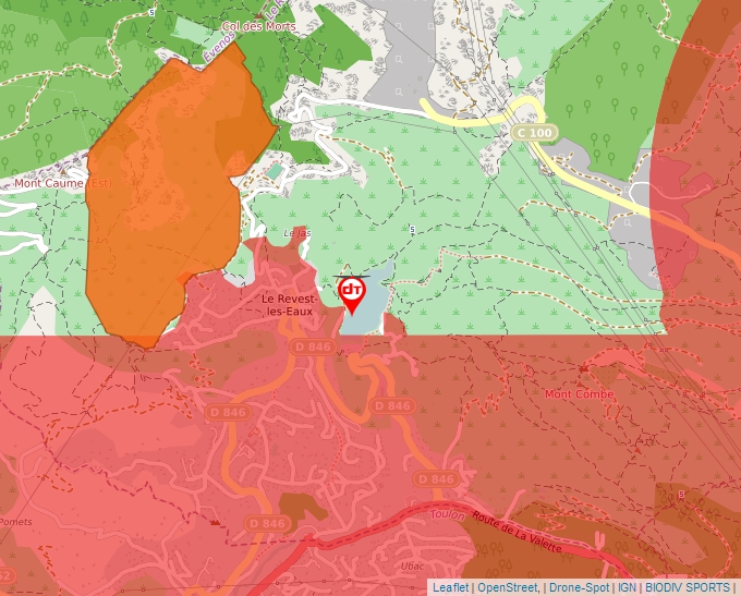 Carte Géoportail pour les drones de loisir