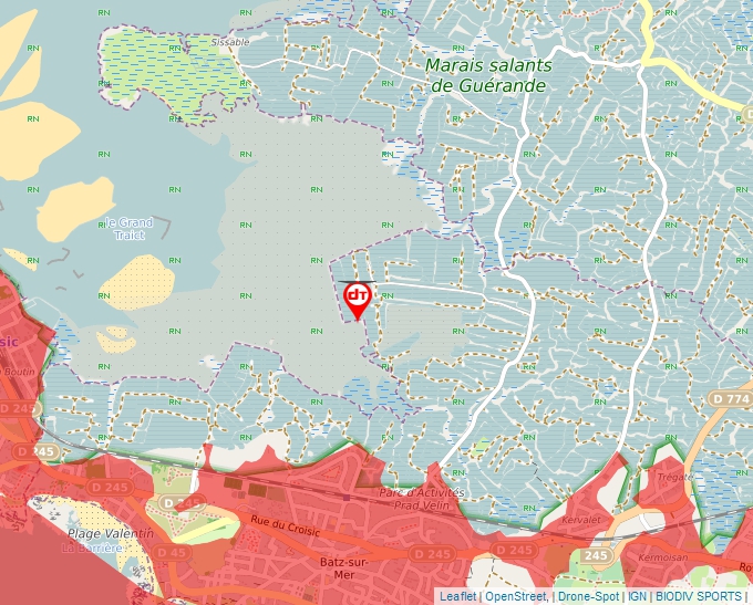 Carte Géoportail pour les drones de loisir