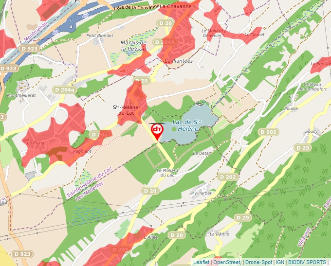 Carte Géoportail pour les drones de loisir