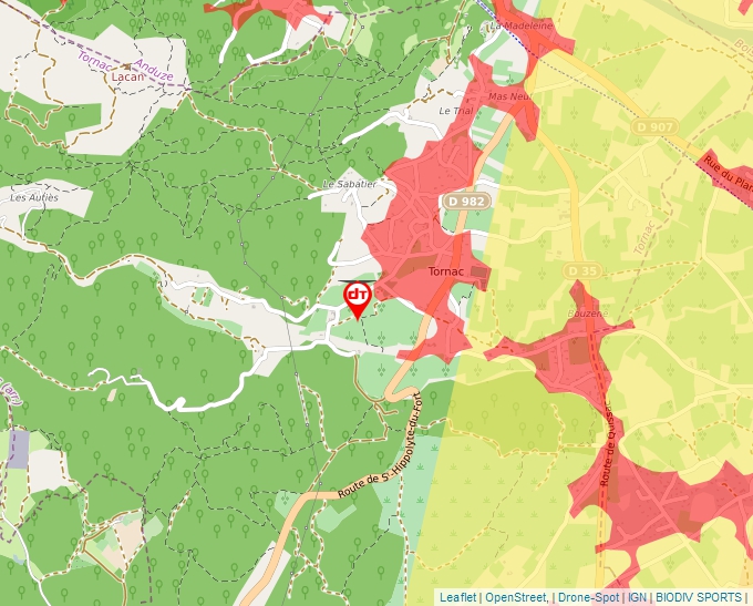 Carte Géoportail pour les drones de loisir