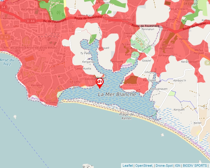 Carte Géoportail pour les drones de loisir