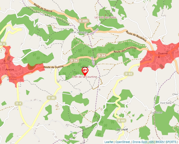 Carte Géoportail pour les drones de loisir