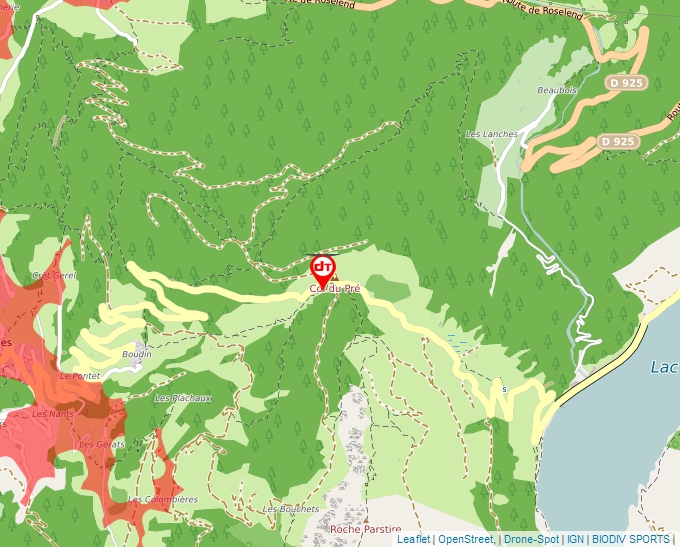 Carte Géoportail pour les drones de loisir