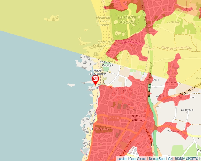 Carte Géoportail pour les drones de loisir