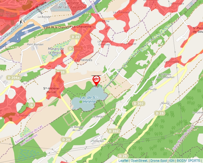 Carte Géoportail pour les drones de loisir