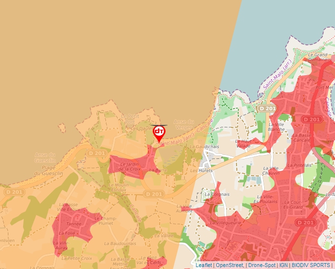 Carte Géoportail pour les drones de loisir