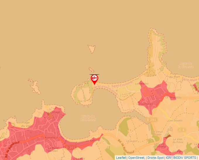 Carte Géoportail pour les drones de loisir