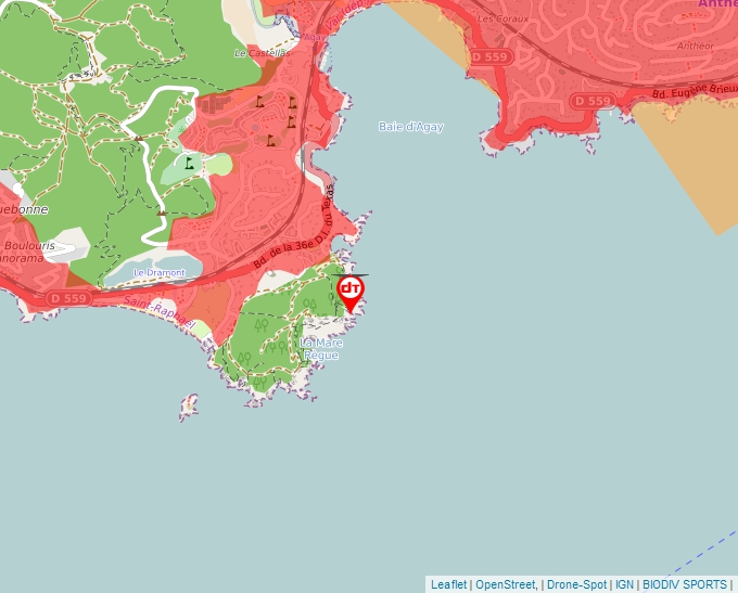 Carte Géoportail pour les drones de loisir