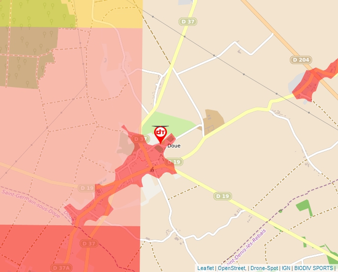 Carte Géoportail pour les drones de loisir