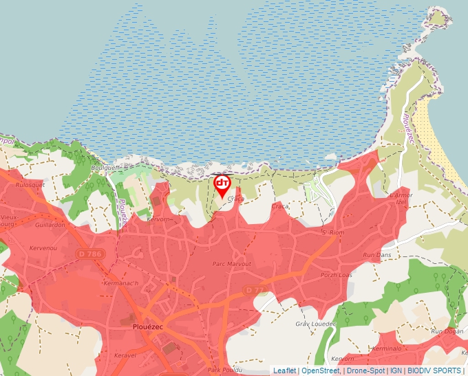 Carte Géoportail pour les drones de loisir