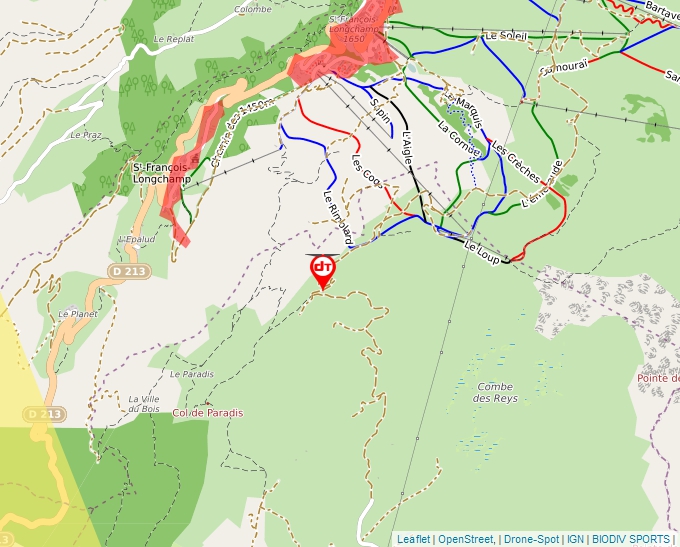 Carte Géoportail pour les drones de loisir