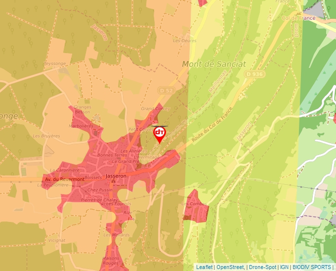 Carte Géoportail pour les drones de loisir