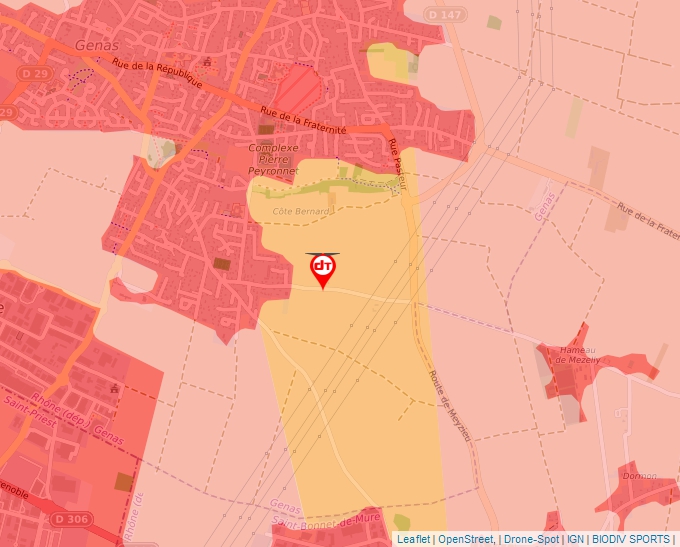 Carte Géoportail pour les drones de loisir