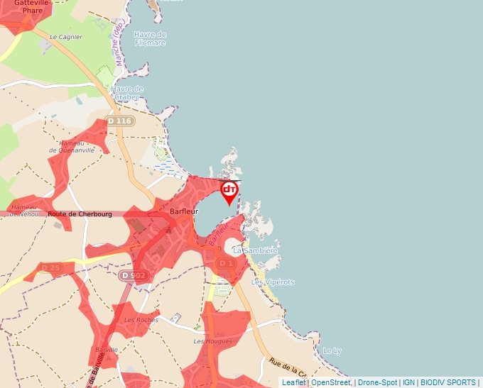 Carte Géoportail pour les drones de loisir