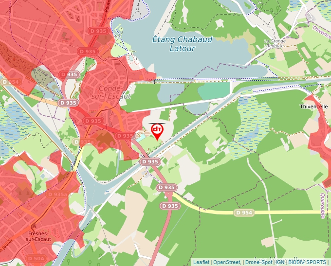 Carte Géoportail pour les drones de loisir