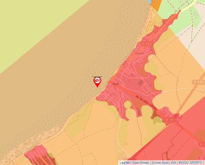 Carte Géoportail pour les drones de loisir