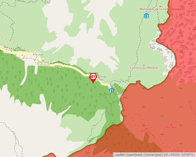 Carte Géoportail pour les drones de loisir