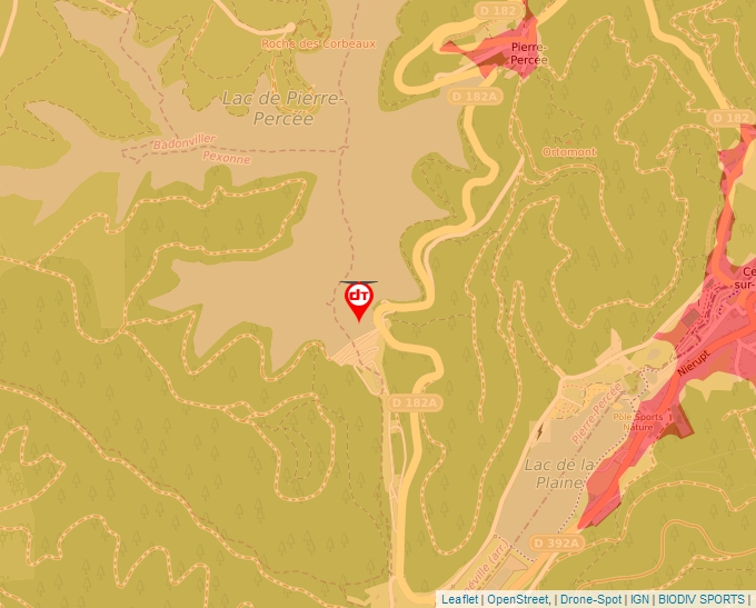 Carte Géoportail pour les drones de loisir