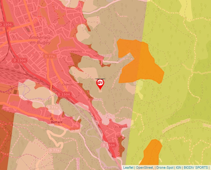 Carte Géoportail pour les drones de loisir