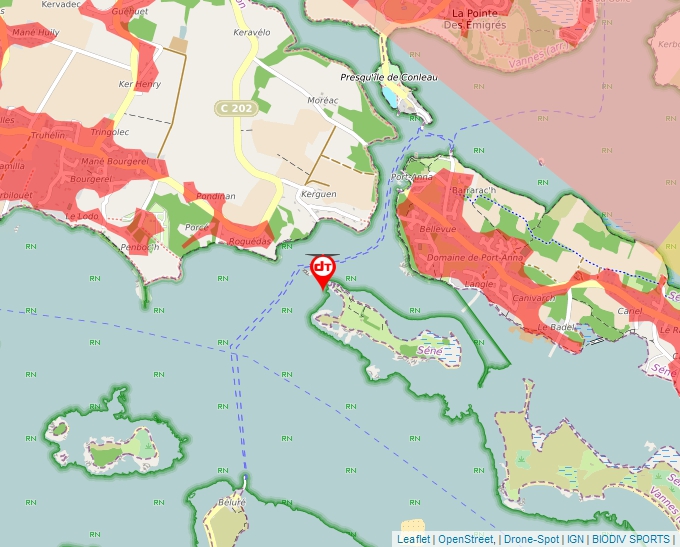 Carte Géoportail pour les drones de loisir