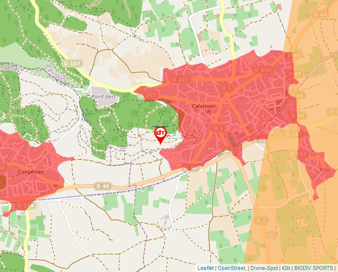 Carte Géoportail pour les drones de loisir