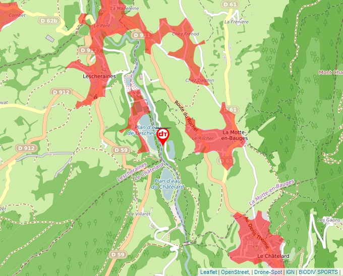 Carte Géoportail pour les drones de loisir