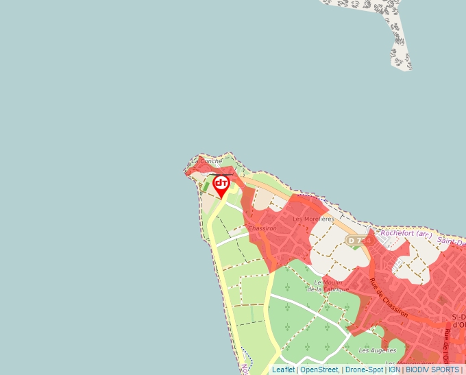 Carte Géoportail pour les drones de loisir