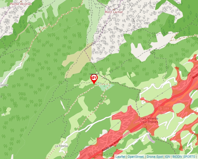 Carte Géoportail pour les drones de loisir