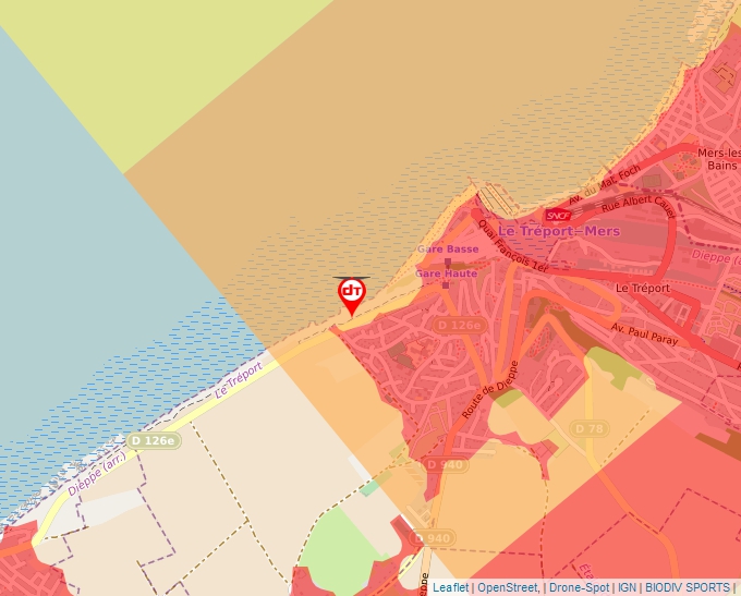 Carte Géoportail pour les drones de loisir