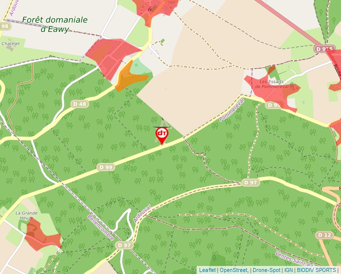 Carte Géoportail pour les drones de loisir