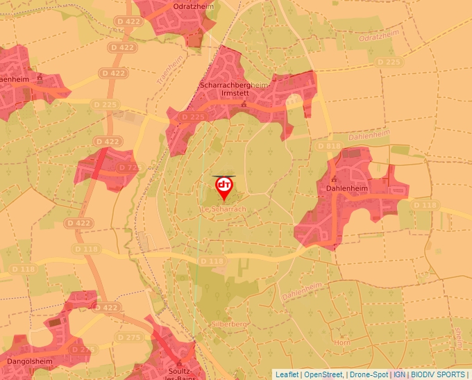 Carte Géoportail pour les drones de loisir