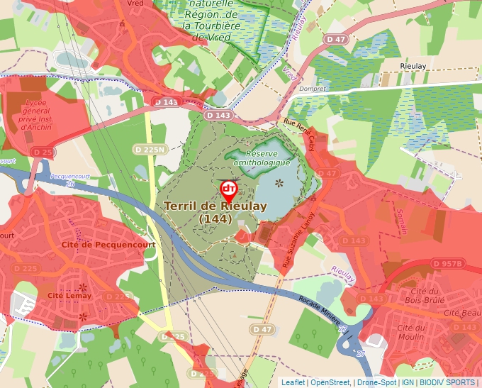 Carte Géoportail pour les drones de loisir