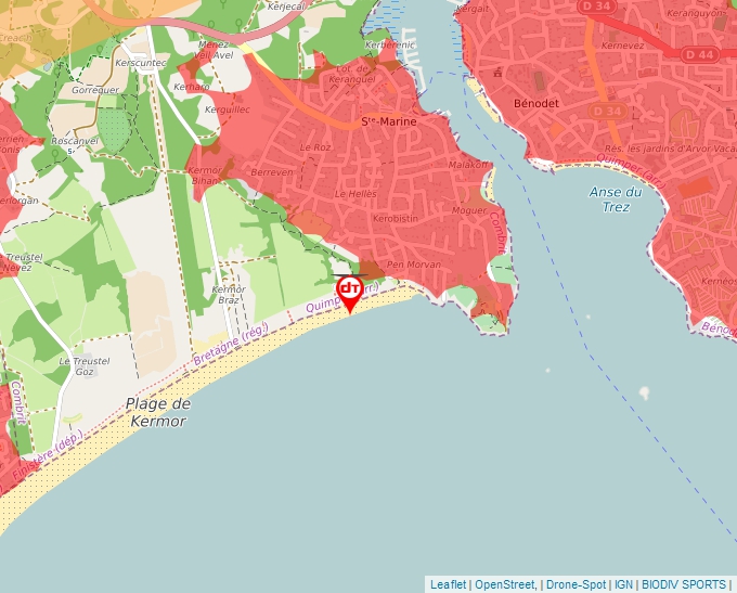 Carte Géoportail pour les drones de loisir