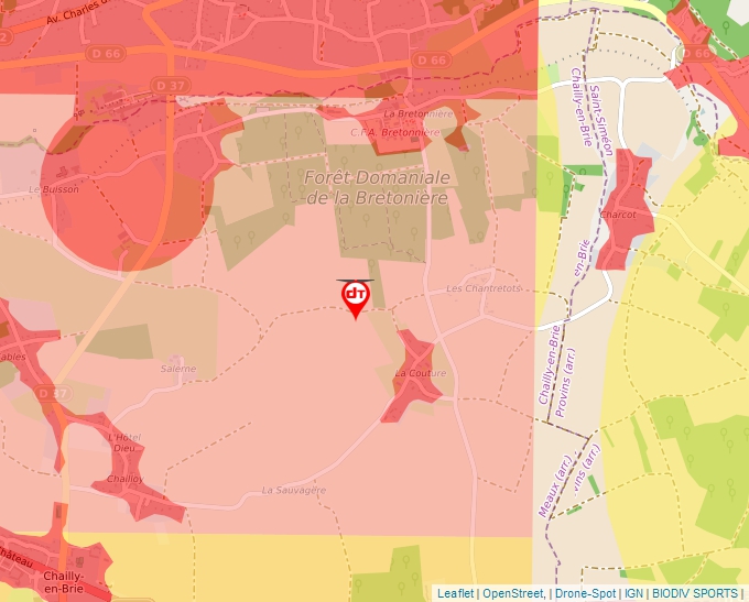 Carte Géoportail pour les drones de loisir