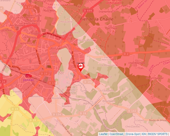 Carte Géoportail pour les drones de loisir