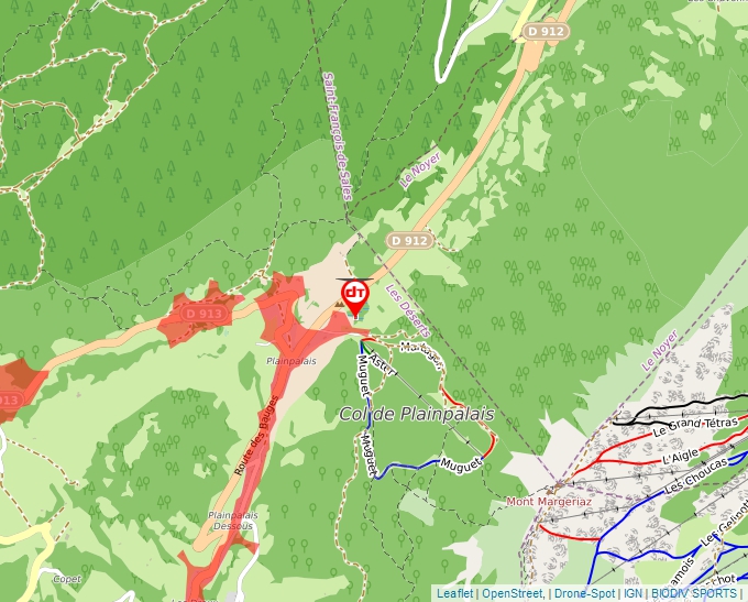 Carte Géoportail pour les drones de loisir