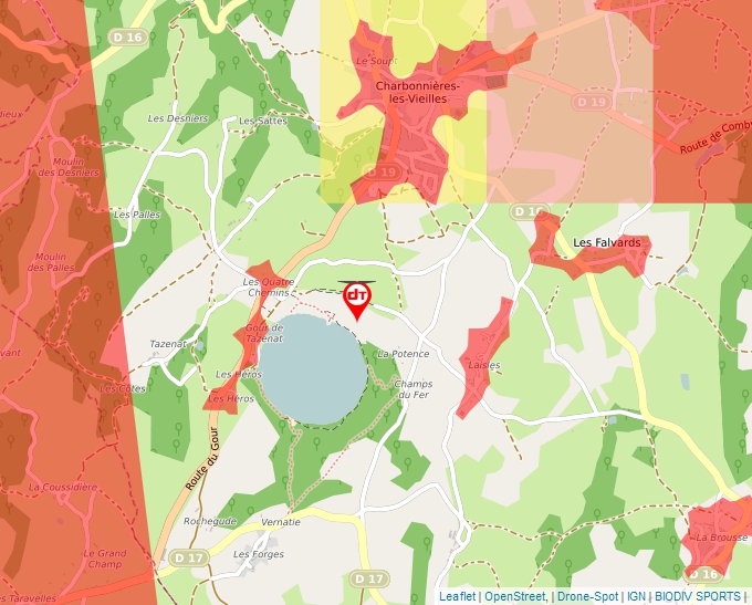 Carte Géoportail pour les drones de loisir