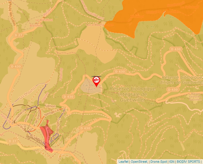 Carte Géoportail pour les drones de loisir