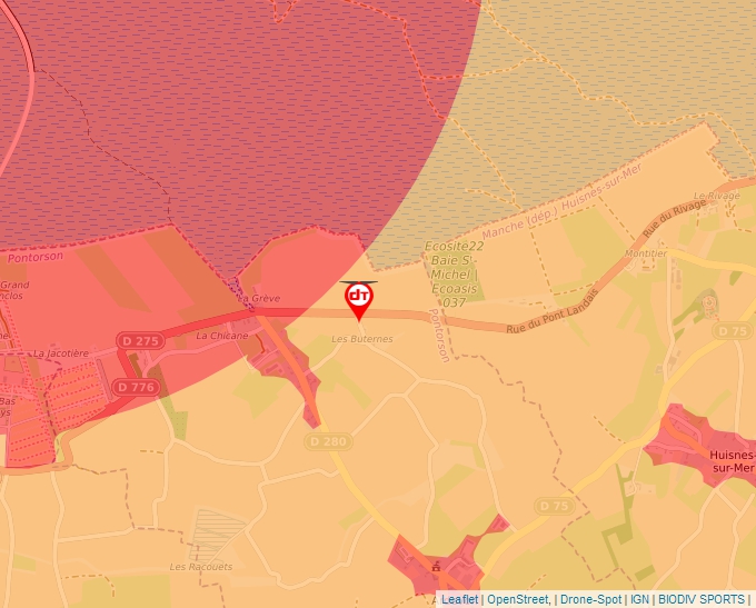 Carte Géoportail pour les drones de loisir