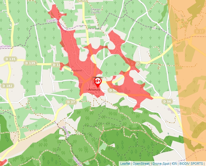 Carte Géoportail pour les drones de loisir