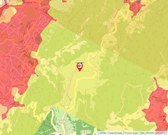 Carte Géoportail pour les drones de loisir