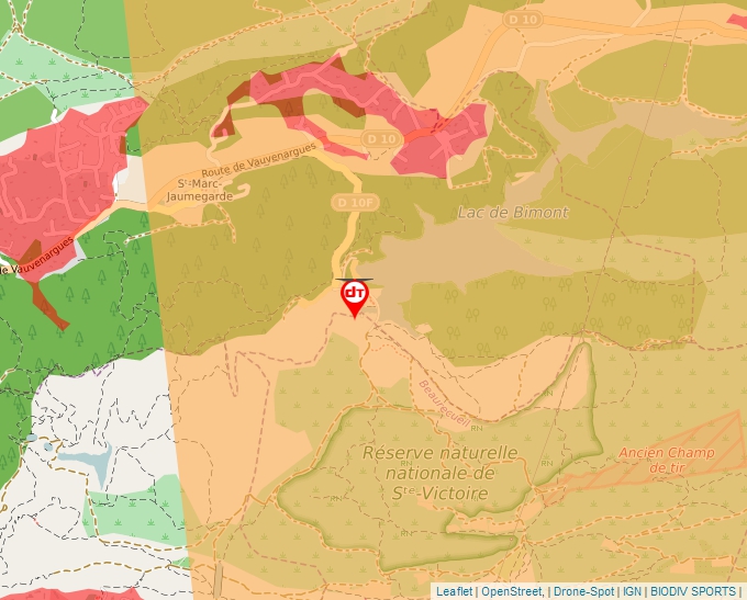 Carte Géoportail pour les drones de loisir