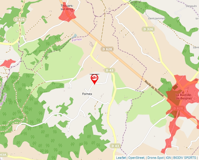 Carte Géoportail pour les drones de loisir