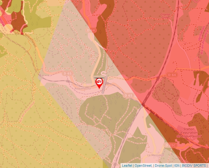 Carte Géoportail pour les drones de loisir