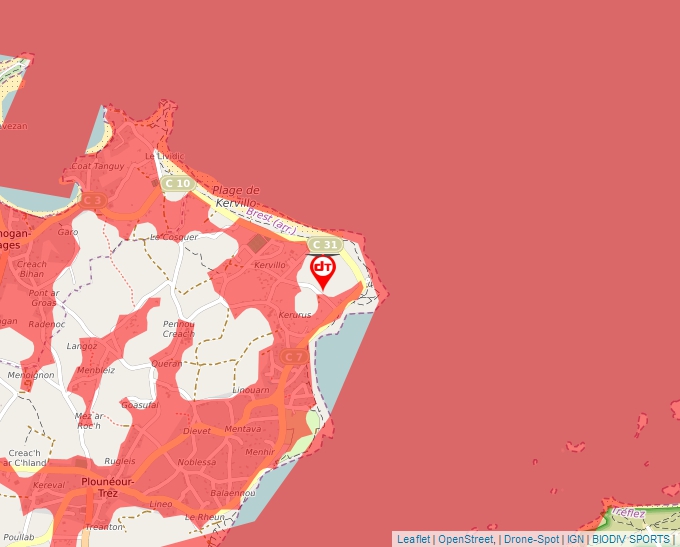 Carte Géoportail pour les drones de loisir