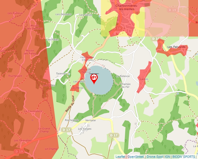 Carte Géoportail pour les drones de loisir