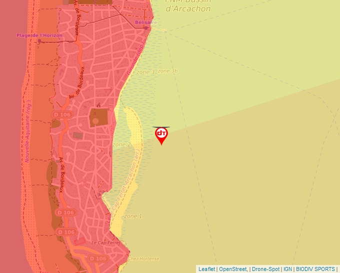 Carte Géoportail pour les drones de loisir